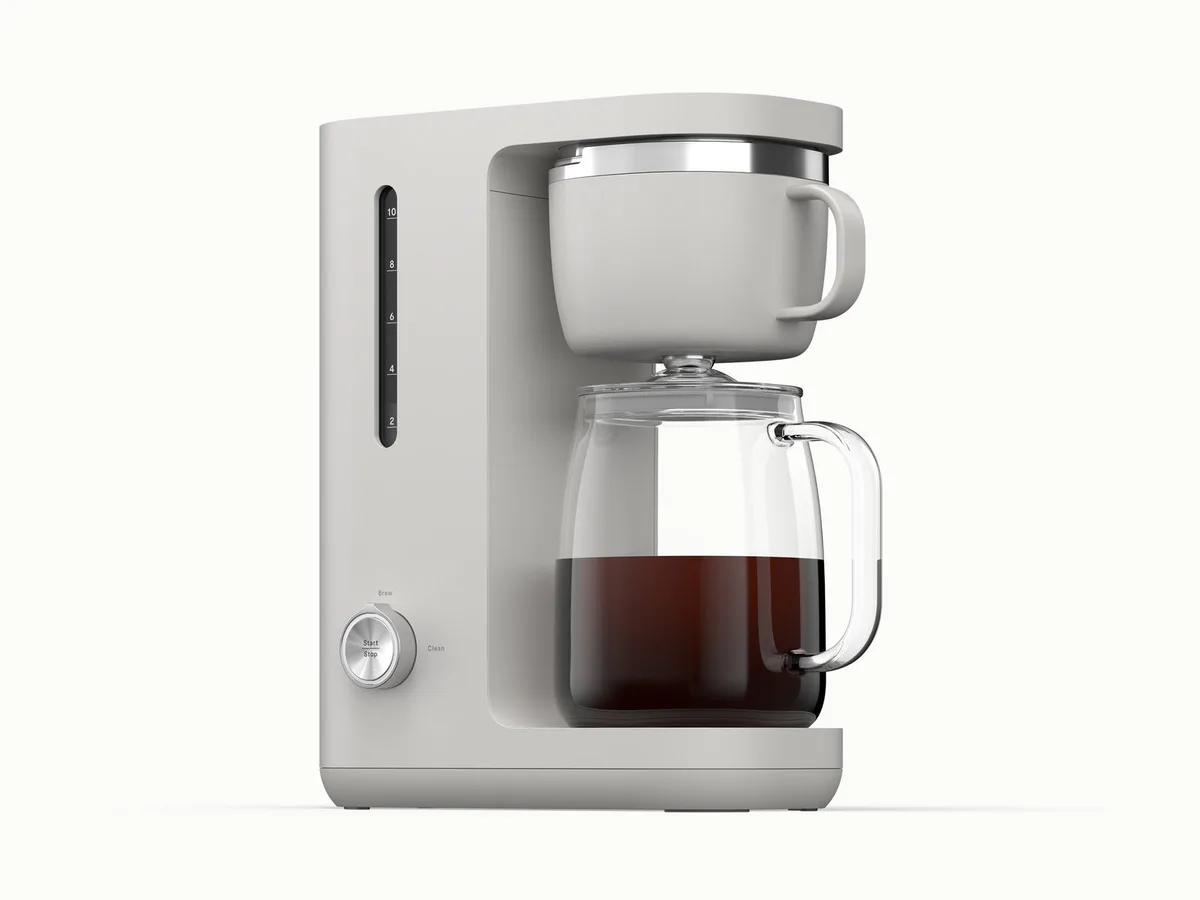 Original Caraway coffee maker product photo used as the reference